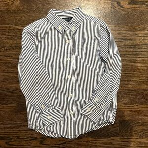 Janie and Jack Button Down Long Sleeve Shirt